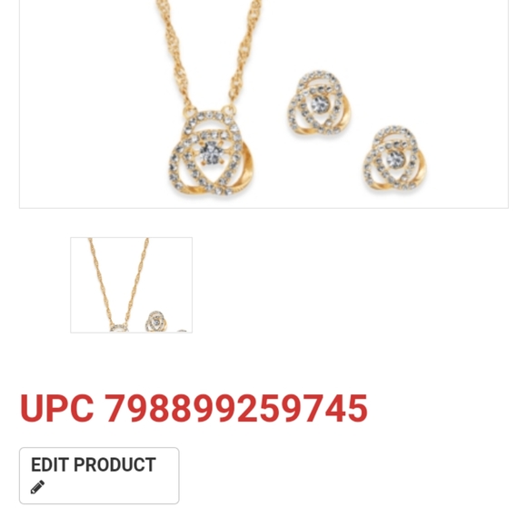 Charter club Necklace and Earrings - Picture 3 of 4